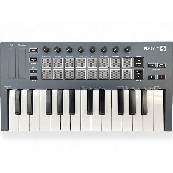 Used Novation FLKey Mini MIDI Controller