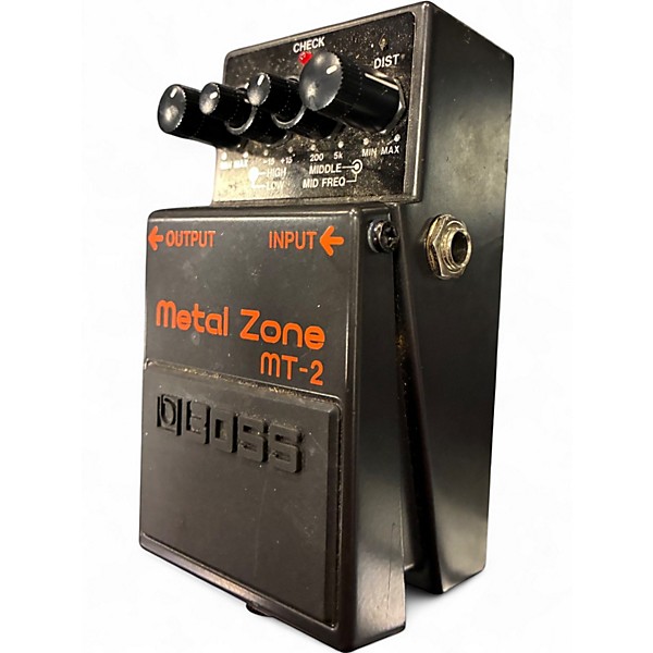 Used BOSS MT2 Metal Zone Distortion Effect Pedal