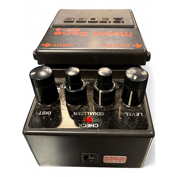Used BOSS MT2 Metal Zone Distortion Effect Pedal