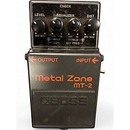 Used BOSS MT2 Metal Zone Distortion Monte Allums Mod Effect Pedal