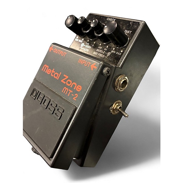 Used BOSS MT2 Metal Zone Distortion Monte Allums Mod Effect Pedal