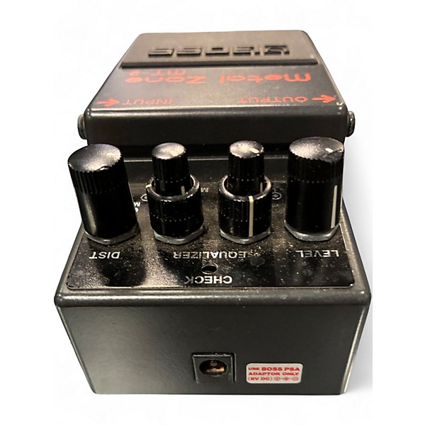 Used BOSS MT2 Metal Zone Distortion Monte Allums Mod Effect Pedal