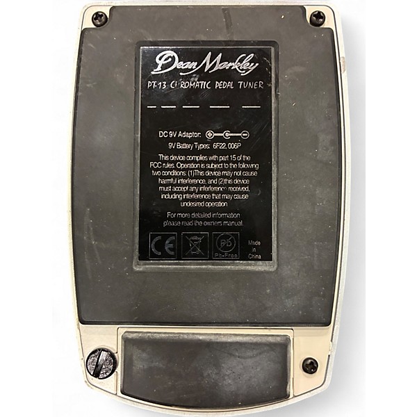 Used Dean Markley PT-13 Tuner Pedal