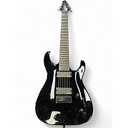 Used Jackson JS22-7 Dinky 7 String Black Solid Body Electric Guitar