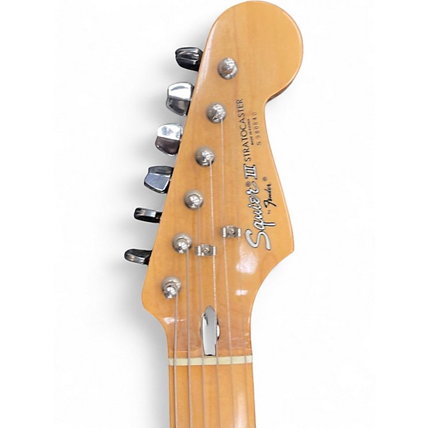Used Squier Stratocaster II Antique White Solid Body Electric Guitar
