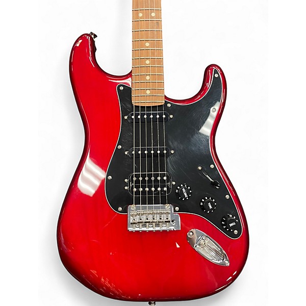 Used 2023 Fender Player Stratocaster Candy Apple Red Solid Body Electric Guitar