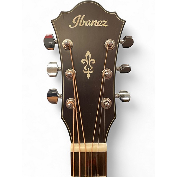Used Ibanez AE27BT-LGS Natural Acoustic Guitar