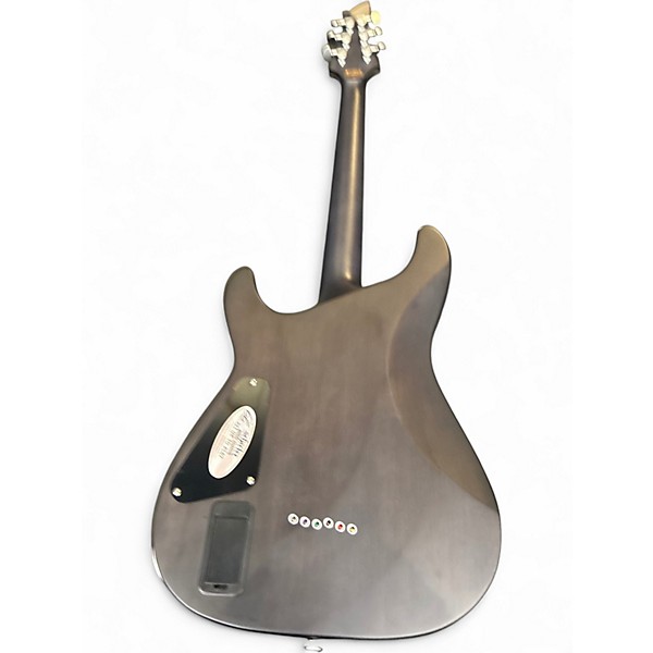 Used 2020s Schecter Guitar Research C1 Platinum Trans Blue Solid Body Electric Guitar