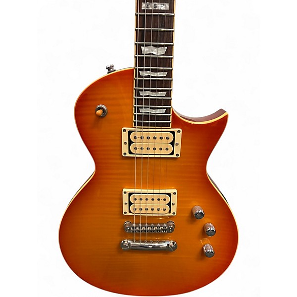 Used ESP E-II Eclipse BURST Solid Body Electric Guitar