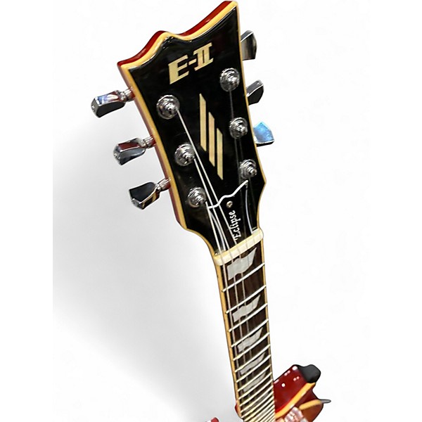 Used ESP E-II Eclipse BURST Solid Body Electric Guitar