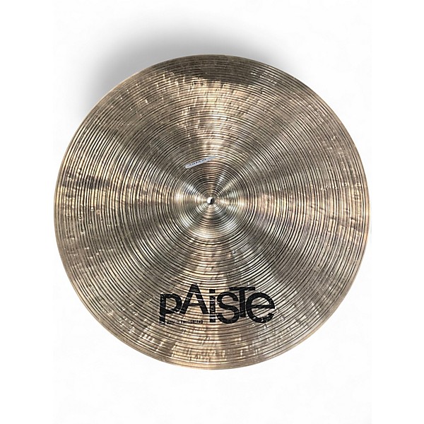 Used Paiste 20in 20in Prototype Ride Cymbal