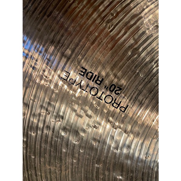 Used Paiste 20in 20in Prototype Ride Cymbal