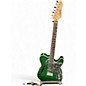 Used Firefly Pure Series FFTH Semi-Hollow Green Sparkle Solid Body Electric Guitar thumbnail