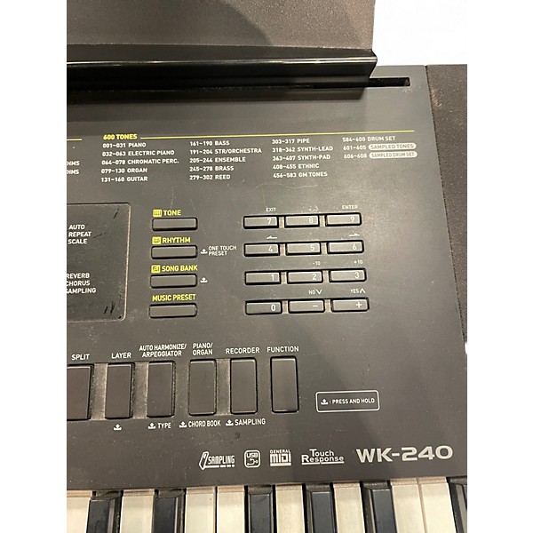 Used Casio WK240 Digital Piano