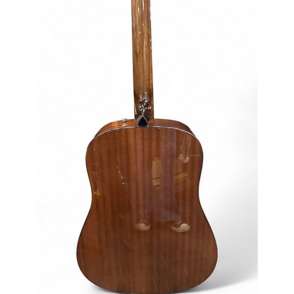 Used Fender CD60LH Dreadnought Natural Acoustic Guitar