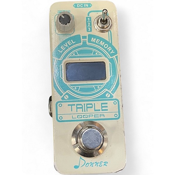 Used Donner TRIPLE LOOPER Pedal