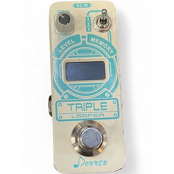Used Donner TRIPLE LOOPER Pedal