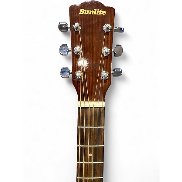 Used Sunlite GD-1920GCP Natural Acoustic Electric Guitar