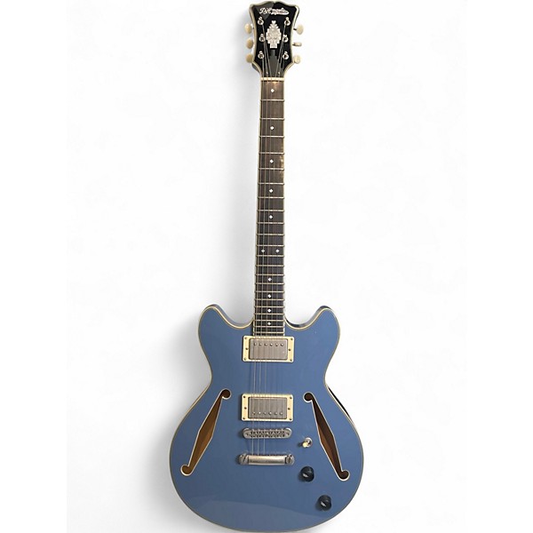 Used D'Angelico EXCEL MINI Blue Hollow Body Electric Guitar