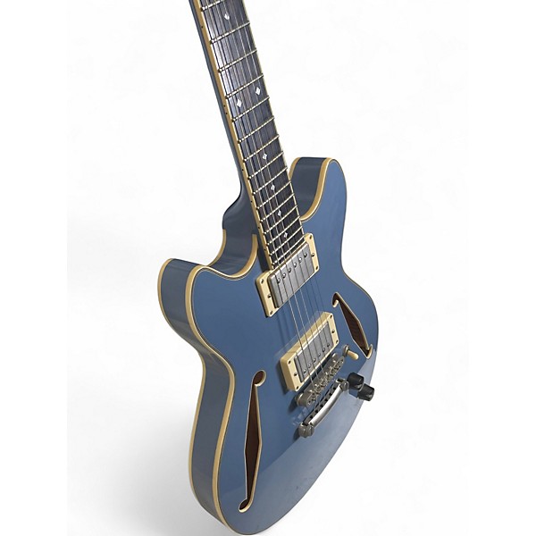 Used D'Angelico EXCEL MINI Blue Hollow Body Electric Guitar