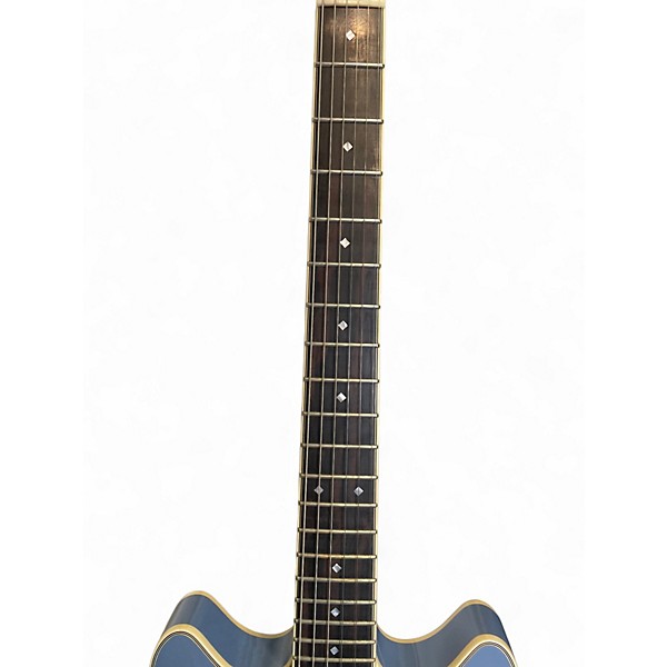 Used D'Angelico EXCEL MINI Blue Hollow Body Electric Guitar