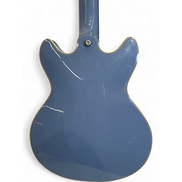 Used D'Angelico EXCEL MINI Blue Hollow Body Electric Guitar