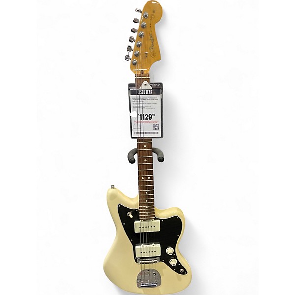 Used Fender American Professional Jazzmaster Olympic White Solid Body Electric Guitar
