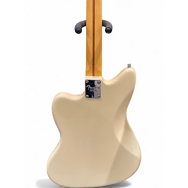 Used Fender American Professional Jazzmaster Olympic White Solid Body Electric Guitar