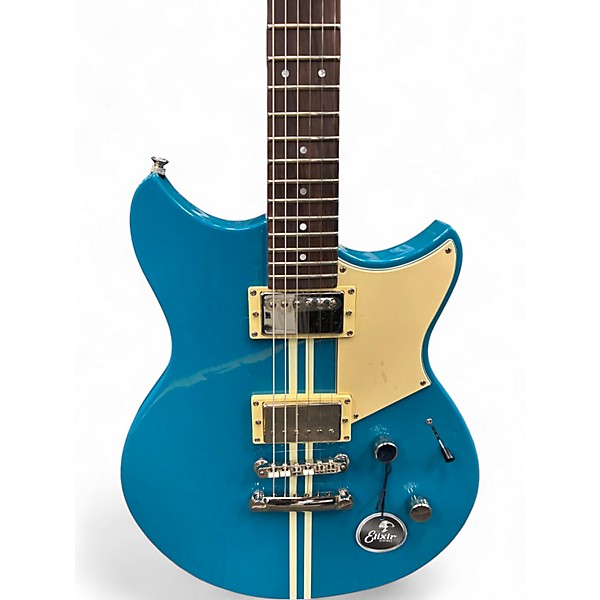 Used Yamaha Revstar RSE20 Cerulean Blue Solid Body Electric Guitar