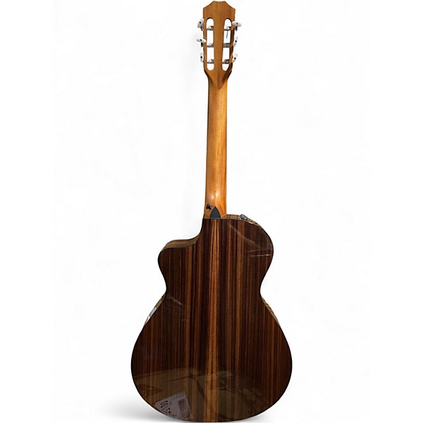 Used 2025 Taylor 212CEN Plus Natural Classical Acoustic Electric Guitar