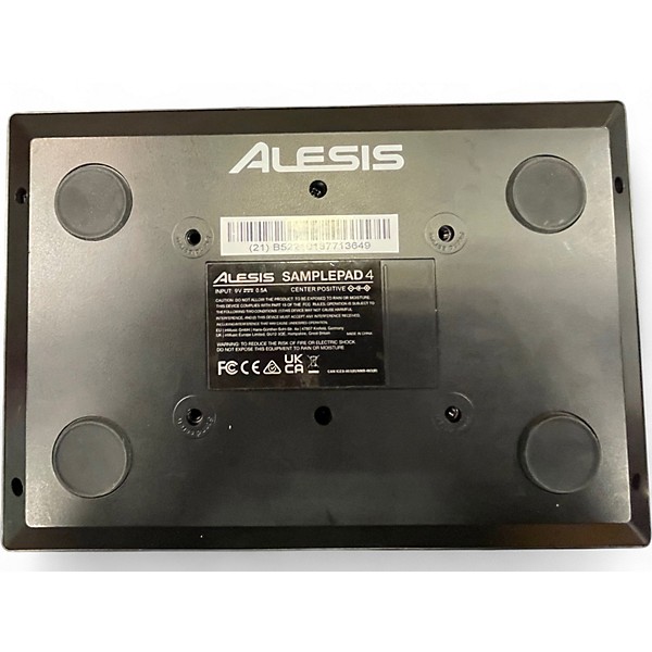 Used Alesis SAMPLEPAD 4 Drum MIDI Controller
