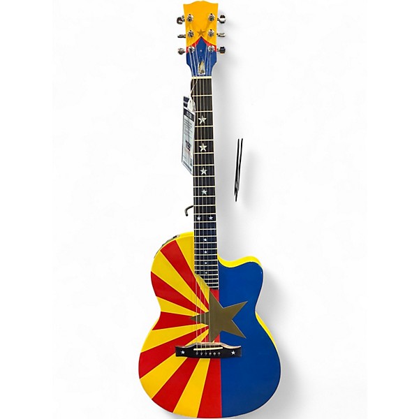 Used Gibson Chet atkins SST Arizona flag Hollow Body Electric Guitar