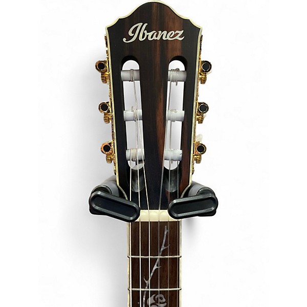 Used Ibanez TIM HENSON 1OD10 Black Classical Acoustic Electric Guitar