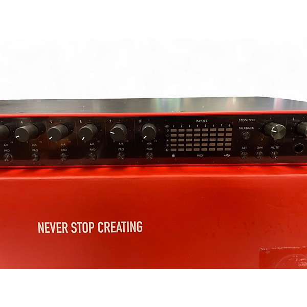 Used Focusrite Scarlett 18i20 Audio Interface