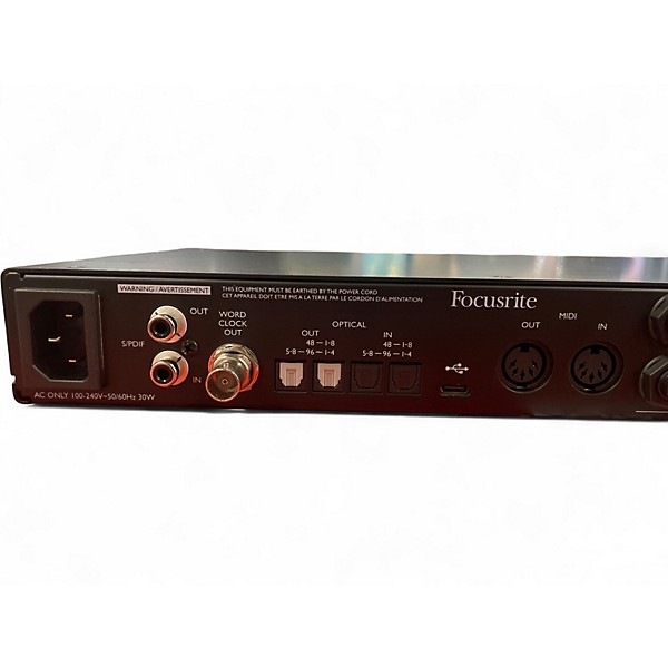 Used Focusrite Scarlett 18i20 Audio Interface