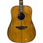 Used Keith Urban Black label platinum Trans Brown Acoustic Electric Guitar