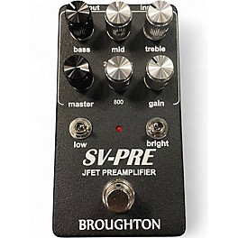 Used Broughton SV-PRE Bass Effect Pedal