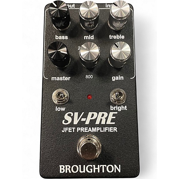 Used Broughton SV-PRE Bass Effect Pedal