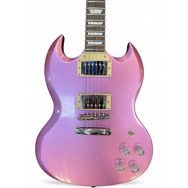 Used Epiphone SG MUSE PURPLE PASSION METALLIC Solid Body Electric Guitar