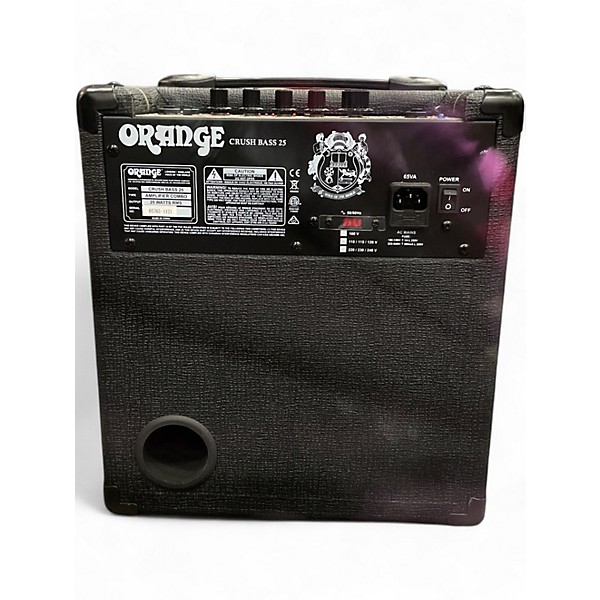 Used Orange Amplifiers CRUSH BASS 25 Bass Combo Amp