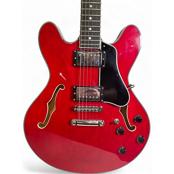 Used Eastman T386 RED Hollow Body Electric Guitar