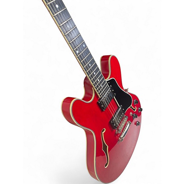 Used Eastman T386 RED Hollow Body Electric Guitar