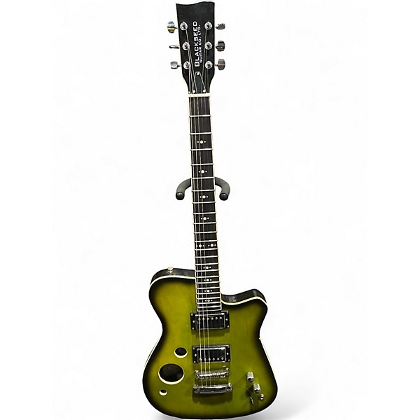 Used Blackseed Guitar MANGOLIA LIME GREEN Solid Body Electric Guitar