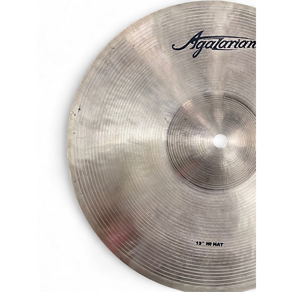 Used Agazarian 13in HIHAT TOP 13" Cymbal
