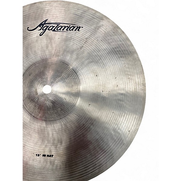 Used Agazarian 13in HIHAT TOP 13" Cymbal