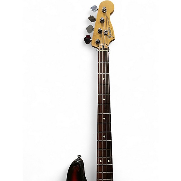 Used Fender Standard Precision Bass Brown Sunburst Electric Bass Guitar