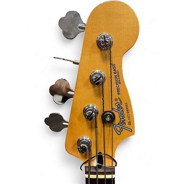 Used Fender Standard Precision Bass Brown Sunburst Electric Bass Guitar