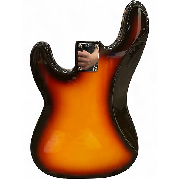 Used Fender Standard Precision Bass Brown Sunburst Electric Bass Guitar