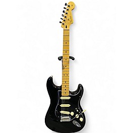 Used Fender Player Stratocaster Black Solid Body Electric Guitar