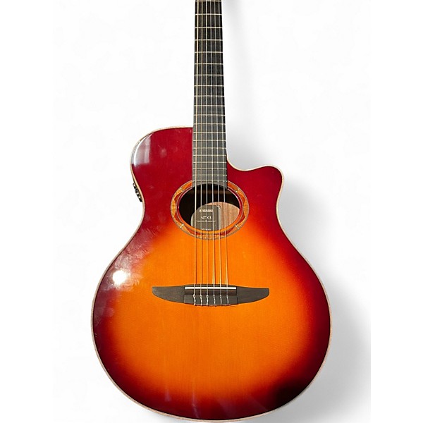 Used Yamaha NTX3 2 Color Sunburst Classical Acoustic Electric Guitar
